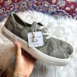Sun + Stone Camo Sneakers Men’s 9 Street Casual Coastal Skate Military Style Sho